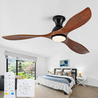 52 inch low profile ceiling fans with lights, main product view