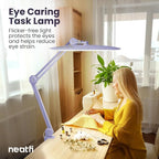 Neatfi XL 2, 200 Lumens LED Task Lamp, 4 Level Brightness, 3 Light Modes - Image 2