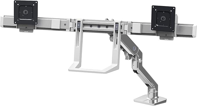 Ergotron – HX Dual Monitor Arm, VESA Desk Mount – - Image 2