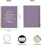 OXW Purple Meeting Notebooks for Work, Leadership Gifts Office Work Notebook - Image 5