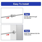 BLIKA Upgraded 20 Pack Stainless Steel Protector Sleeves - Image 4