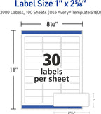 Avery Easy Peel Printable Address Labels - Image 6