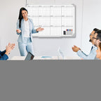 Lincia 36" x 24" Magnetic Horizontal Yearly 12 Month Dry Erase Calendar - Image 6