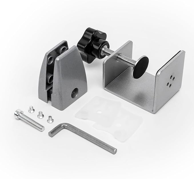 6-Pack Desk Shield Clamp for 2 to 20mm Thick Panel, Adjustable Desk Divider - Image 5