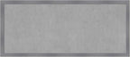 Amanti Art Grey Framed Magnetic Board 22x50 Oversize Vision Board by AmantiArt