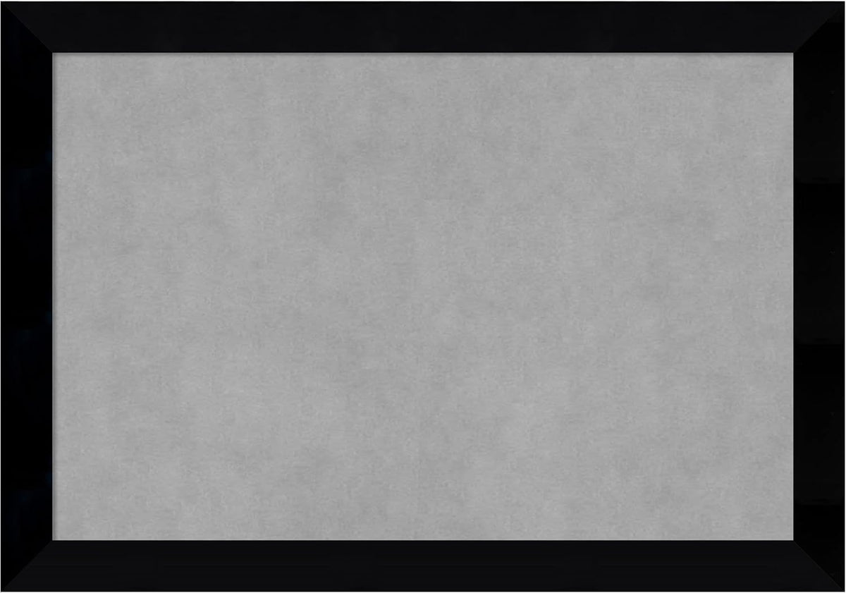 Amanti Art Black Framed Magnetic Board 19x27 Medium Vision Board