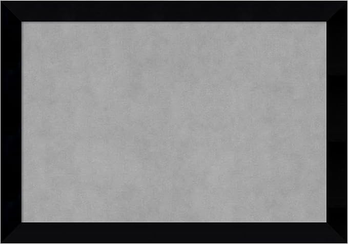 Amanti Art Black Framed Magnetic Board 19x27 Medium Vision Board by AmantiArt