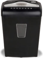Aurora High-Security 8-Sheet Micro-Cut Paper Credit Card Shredder Black - Image 6