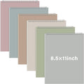 Maitys 6 Pcs Legal Pad Steno Spiral Notebook 8.5 x 11 Inches Top Bound Spiral by Unknown