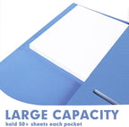 Two Pocket Folders, RAZCC 100 Pack File Folders - Image 3