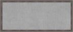 Amanti Art Grey Framed Magnetic Board 23x51 Oversize Vision Board by AmantiArt
