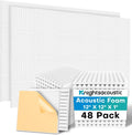 48 Pack Sound Proof Foam Panels