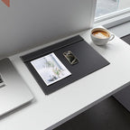 KINGFOM Ultra-Smooth PU Leather Desk Pad & Mat Office Desk Drawing & Writing - Image 5