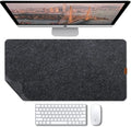 Bright Stone Felt Desk Mat, Non-Slip Mouse Pad, 27.5"x11.8" Office Supplies by BRIGHTSTONE