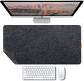 Bright Stone Felt Desk Mat, Non-Slip Mouse Pad, 35.4"x15.7" Office Supplies by BRIGHTSTONE