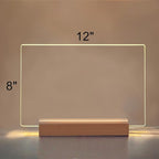 SetGame Led Note Board with Colors 7 Pens, Light Up Dry Erase Board with Stand - Image 3