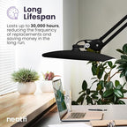 Neatfi XL 2, 200 Lumens LED Task Lamp, 4 Level Brightness, Desk Light - Image 3