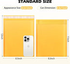Ctarsthome 52Pack Yellow 8.5x12in Kraft Bubble Mailers Small Business Mailing - Image 2