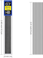 DreamAug 0.7mm HB Mechanical Pencil Lead Refills – 120 Pieces, Break-Resistant - Image 2