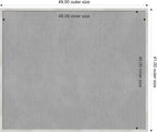 Amanti Art Silver Framed Magnetic Board 41x49 Oversize Vision Board - Image 4