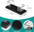 PecMuikee Business Card Holder for Desk，Acrylic Business Card Display Stand - Image 2