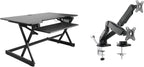 Rocelco 40" Height Adjustable Standing Desk Converter