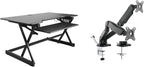 Rocelco 40" Height Adjustable Standing Desk Converter by Rocelco
