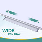 Magnetic Dry Erase Board with Pen Tray, 48 x 24 Inch, Aluminum Frame Portable - Image 4