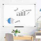 VIZ-PRO Magnetic Whiteboard/Dry Erase Board, 48 X 36 Inches - Image 9