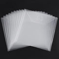 10PCS Large Stamp & Dies Storage Pockets Transparent Plastic Seal Bags Storage by Briartw