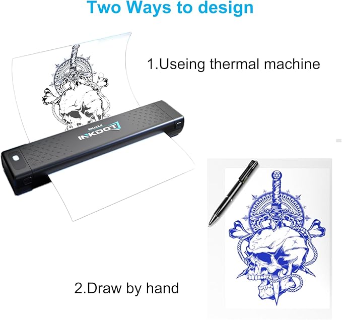Tattoo Transfer Paper 100 Sheets MIUXIA Tattoo Stencil Paper A4 Size 4 Layers - Image 4