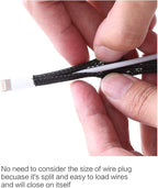 Alex Tech 25ft - 1/8 inch Cord Protector Wire Loom Tubing Cable Sleeve Split - Image 2