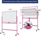 Large Dry-Erase Rolling Magnetic Whiteboard - Image 2