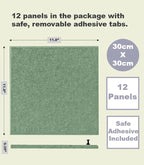DECORITA Green Bulletin Board | Large Cork Boards Alternative - Image 3