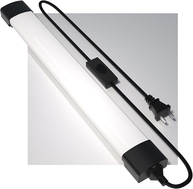 Modlicht Plug in Light Fixture 2FT Linkable 5000K Under Cabinet Lighting by Modlicht
