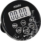 FCXJTU Digital Waterproof Shower Clock Timer, Bathroom Shower Countdown Timer by FCXJTU
