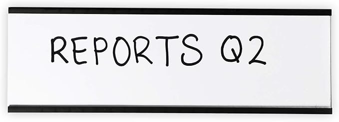 SmartSign Magnetic 'C' Channel Label Holders | 2" x 6" - Image 7