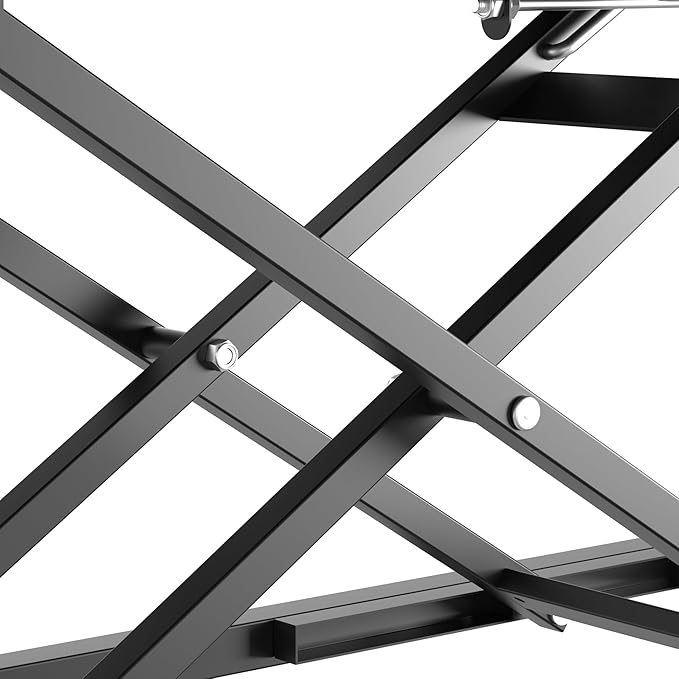 Decoholic Single 24 inch Scissors Lift Keyboard and Mouse Riser, Height - Image 8