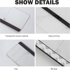 Office Desk Accessories 2pcs Computer Message Board Monitor Memo Board Office - Image 2