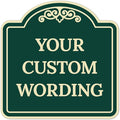 Custom Decorative Sign, Personalized Metal Sign by SigoSigns