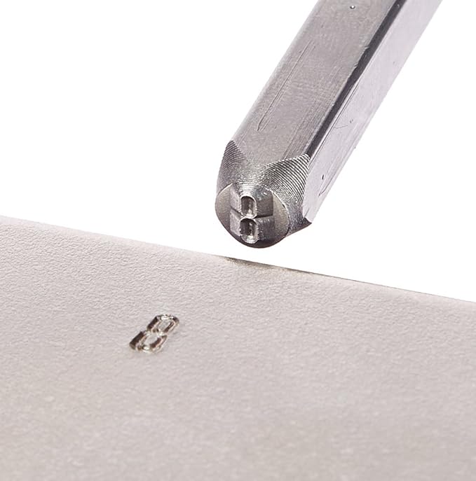 Amazon Basics Metal Alphabet and Number 36-pc Stamp Kit - Image 5