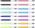 Aosrpvoi 16-Pack Multicolor Ballpoint Pens by Unknown