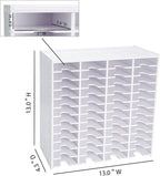 Krafetto 48 Grids Ink Pad Storage Rack, Wall-mountable Stamp Pad Organizer - Image 2