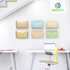 MINDEPOT Wall File Organizer, Hanging Wall Mounted File Folder Binder Holder - Image 7