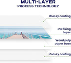4x6 Photo Paper Double Sided Glossy, Goefun 200 GSM/54 LB Postcard Paper - Image 5