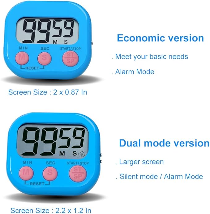 Timers for Classroom, BESTWYA Magnetic Timer - Image 5