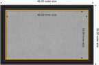 Amanti Art Black Framed Magnetic Board 30x46 Large Vision Board - Image 2
