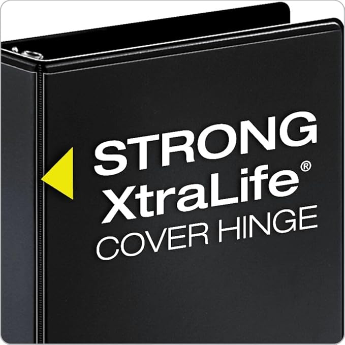 Cardinal Economy 3 Ring Binder, 1 Inch, Presentation View, Holds 225 Sheets - Image 3