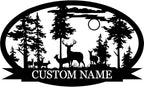 Personalized Deer Metal Cabin Sign | Custom Metal Sign | Personalized Camping - Image 8