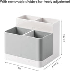 Poeland Desktop Storage Organizer Pencil Card Holder Box Container - Image 5